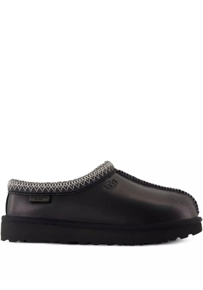 UGG Tasman leather-stitched mules - Black