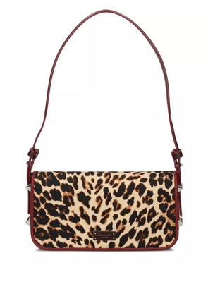 Kate Spade Liv Downtown leopard-print shoulder bag - Neutrals
