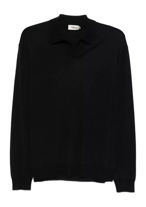 Altea polo-collar sweater - Black