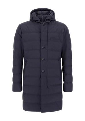 Herno buttoned padded coat - Blue