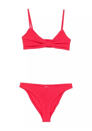 Hunza G Alicia bow-effect bikini - Red