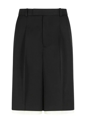 Róhe pleated front shorts - Black