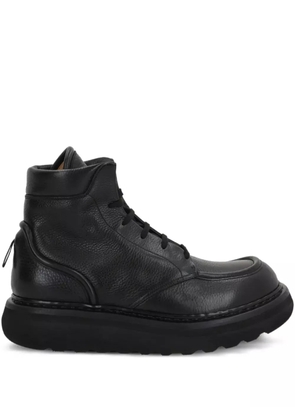 Premiata lace-up chunky-sole boots - Black