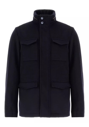 Herno flap-pocket jacket - Blue