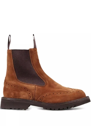 Tricker's Silvia suede chelsea boots - Brown