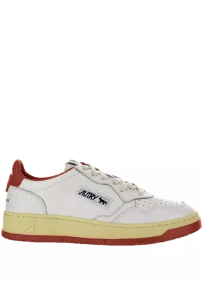 Autry leather low-top sneakers - White