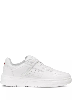 HUGO perforated-panel sneakers - White