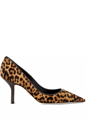 Rodo 60mm leopard-print leather pumps - Neutrals