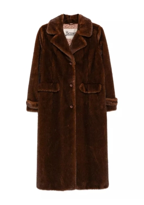 Herno faux-fur coat - Brown