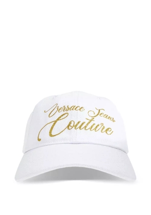 Versace Jeans Couture couture script hat - White