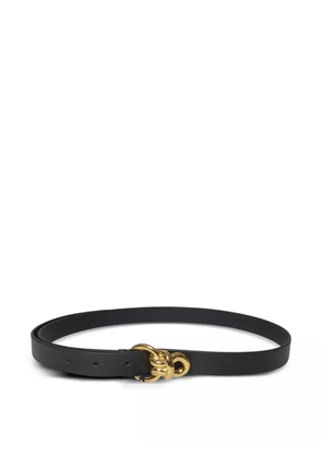 Tagliatore knot detail belt - Black