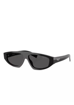 Prada Eyewear geometric-frame sunglasses - Black