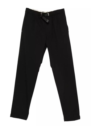 White Sand drawstring trousers - Black