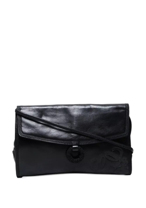 Loewe Pre-Owned 1990-2000s Anagram shoulder bag - Black