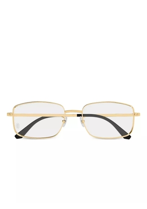 Cartier Eyewear rectangle-frame glasses - Gold