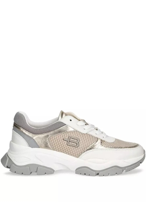 Baldinini metallic-detail sneakers - Neutrals