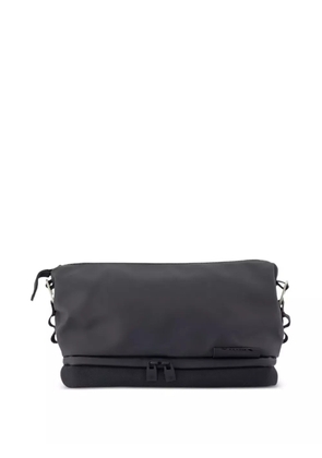 Rains zip-detail wash bag - Black