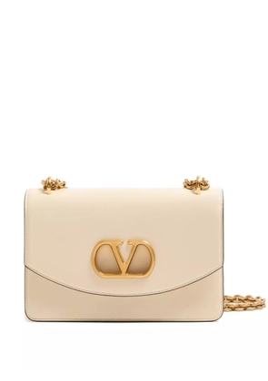 Valentino Garavani Vain leather shoulder bag - Neutrals