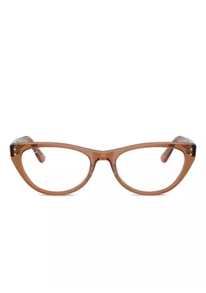 Ray-Ban cat-eye glasses - Brown