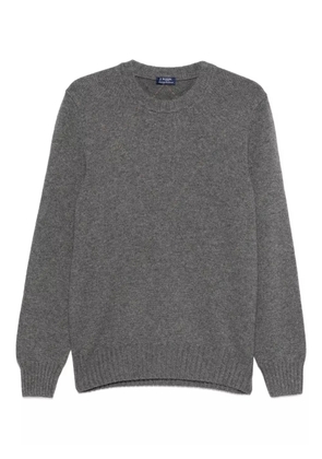 Barba crew-neck sweater - Grey