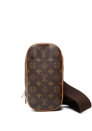 Louis Vuitton Pre-Owned 2004 Pochette Gange Monogram messenger bag - Brown