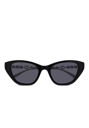 Gucci Eyewear GG1968S cat-eye logo sunglasses - Black