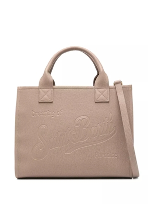 MC2 Saint Barth large Vanity leather tote bag - Neutrals