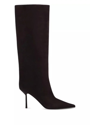 Le Silla 80mm Bella pointed boots - Brown