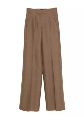 Seafarer pleated pants - Brown