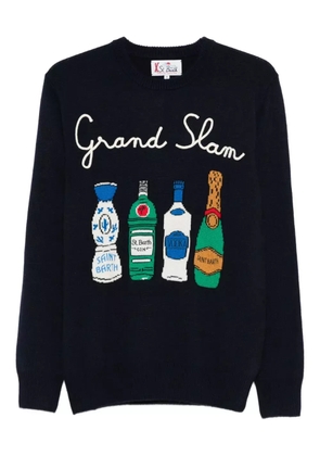 MC2 Saint Barth grand slam intarsia sweater - Blue