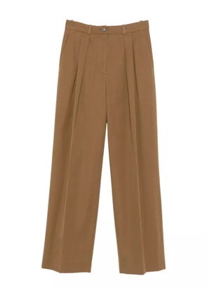 The Row Igor button pleated trousers - Brown