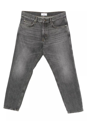 Lardini whiskering-effect jeans - Grey