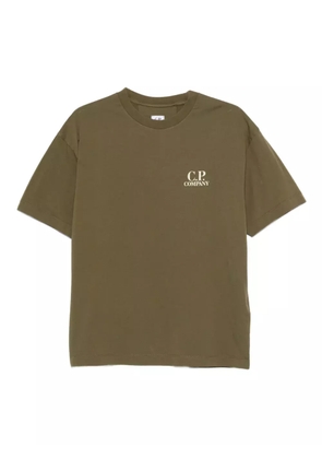 C.P. Company logo-print T-shirt - Green