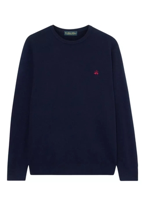 Brooks Brothers lambswool crew-neck sweater - Blue