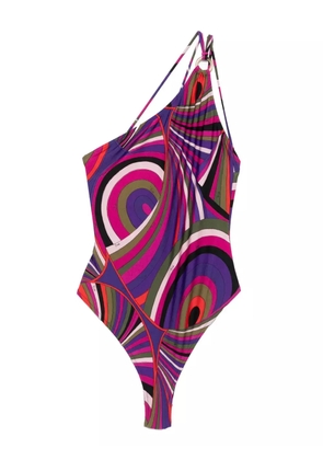 PUCCI one-shoulder swimsuit - Purple