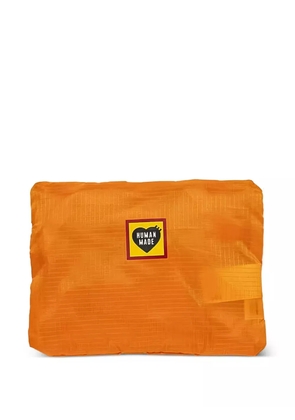 Human Made logo-print shoulder bag - Orange