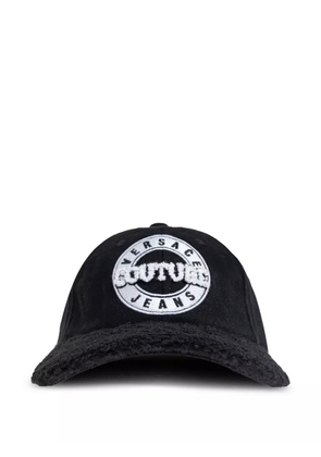 Versace Jeans Couture logo-patch hat - Black