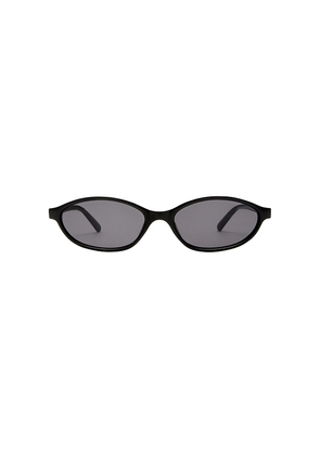 AIRE Earthshine Sunglasses in Black.