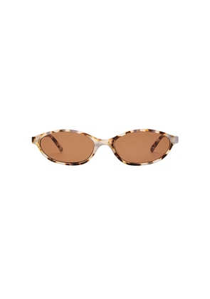 AIRE Earthshine Sunglasses in Brown.