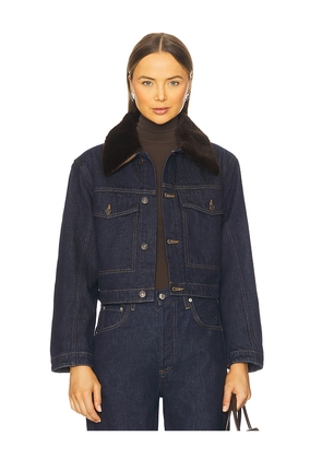 AGOLDE Walker Jacket in Blue. Size L. Also in M, S, XL, XS.