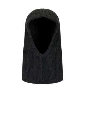 HERSKIND Calvin Pure Cashmere Balaclava in Grey.