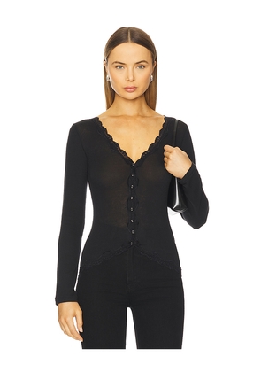 Free People Big Love Cardi in Black. Size L. Also in M, S, XS.