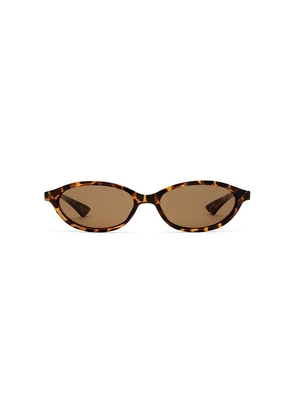 Le Specs Duskfall Sunglasses in Brown.