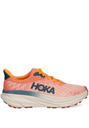 HOKA Challenger 7 lace-up running sneakers - Orange