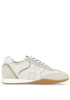 Hogan Olympia-Z nubuck leather sneakers - White