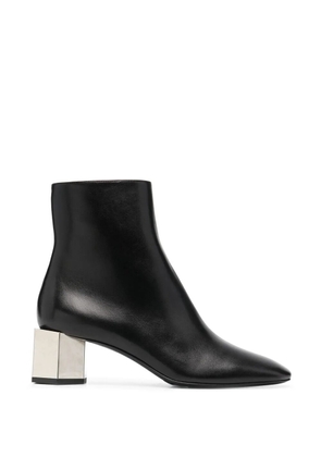 Off-White metallic-heel ankle boots - Black