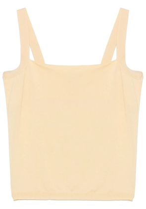 Valentino Garavani Pre-Owned 00s fine-knit top - Yellow