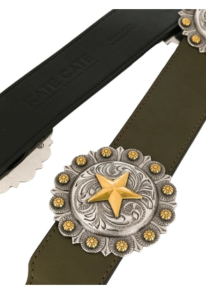 Kate Cate Regina star-detail shoulder strap - Green