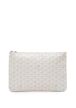 Goyard Pre-Owned 2017 Goyardine Senat MM clutch bag - White