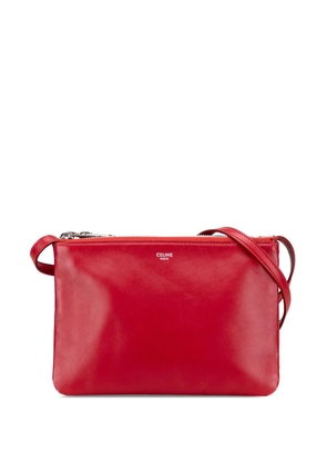 Celine Pre-Owned 2010 Small Lambskin Trio crossbody bag - Red